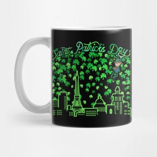 Saint Patrick's Day Paris France Mug